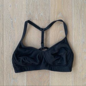 Lululemon black sports bra